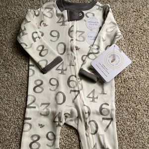 Burt’s bee baby pajama